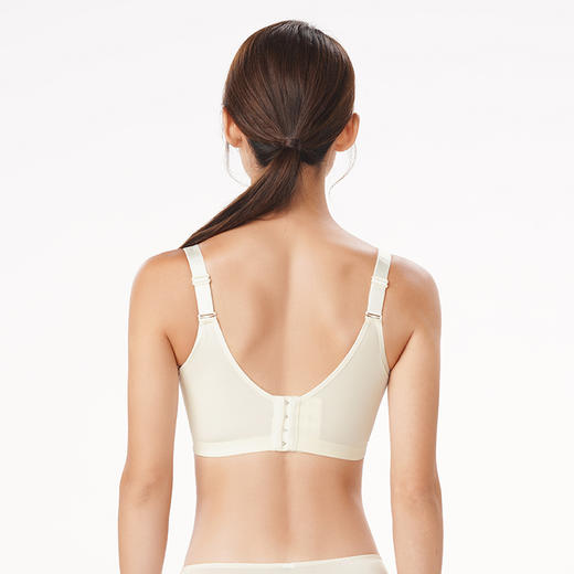 都市丽人美体纤塑强塑调整型内衣女蕾丝塑身B杯3/4杯超薄文胸记忆钢圈四排扣LJ43B7 商品图3