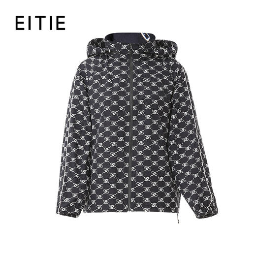 EITIE爱特爱春季新款复古印花宽松舒适外套7703415 商品图5