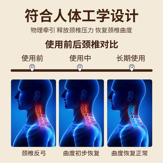 「抖音同款！舒适好眠」方形艾草宫廷枕 刺绣棉麻艾草枕护颈睡觉可调节拆卸艾草颈椎枕床上用品 商品图2