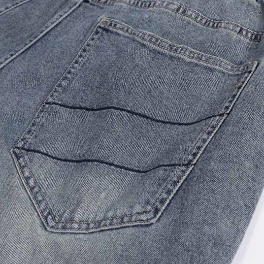 【新品上新】HX 水洗萝卜牛仔长裤C201410006101 商品图6