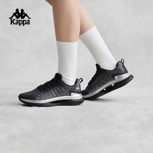 Kappa卡帕轻质跑鞋2024新款男女复古运动潮流跑鞋休闲鞋K0EX5MQ19 商品图1