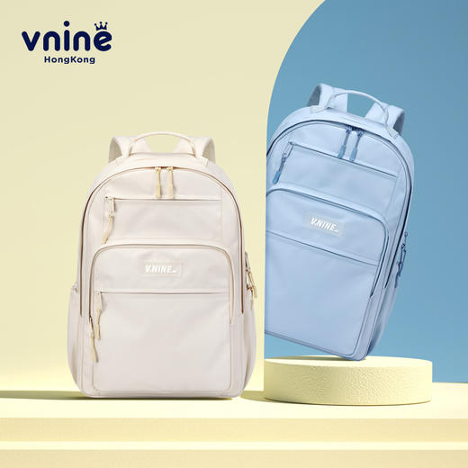 第九城VD233991 书包初中生书包女生中学生上课双肩背包男孩14/15英寸电脑包大学生书包通勤出游包 商品图5