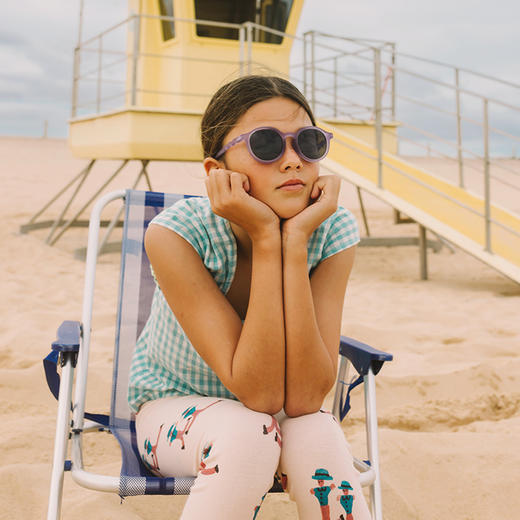 OLIVIOCO 24新款婴幼儿圆形太阳眼镜 珊瑚系列 儿童专业墨镜防紫外线偏光镜宝宝婴儿防晒太阳眼镜男女孩0岁+ 商品图4