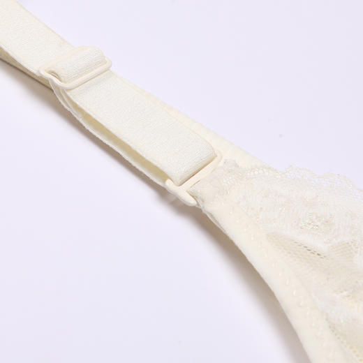 都市丽人舒软挺塑轻塑调整型内衣女蕾丝塑身BC杯3/4杯薄款文胸无钢圈四排扣LJ42A8 商品图5