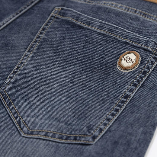 【新品上新】HX 春季水洗直筒牛仔长裤Y201410004101 商品图8