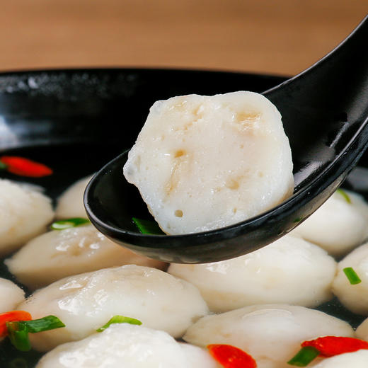 中洋鱼天下 河豚鱼圆 龙纹斑鱼圆 鲟鱼圆 海参鱼圆 珍稀鱼类鱼圆 纯手打鱼肉制馅 软嫩Q弹 商品图5