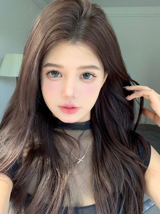 正品大直径年抛 Sheepcon椰子气泡水美瞳 直径14.5着色14.4 韩国 商品图7