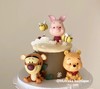 【臻品系列】---【迷你维尼熊与它的伙伴】蛋糕 商品缩略图0