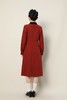 Le Malene 红色精致翻领领结收腰连衣裙 17556 商品缩略图2
