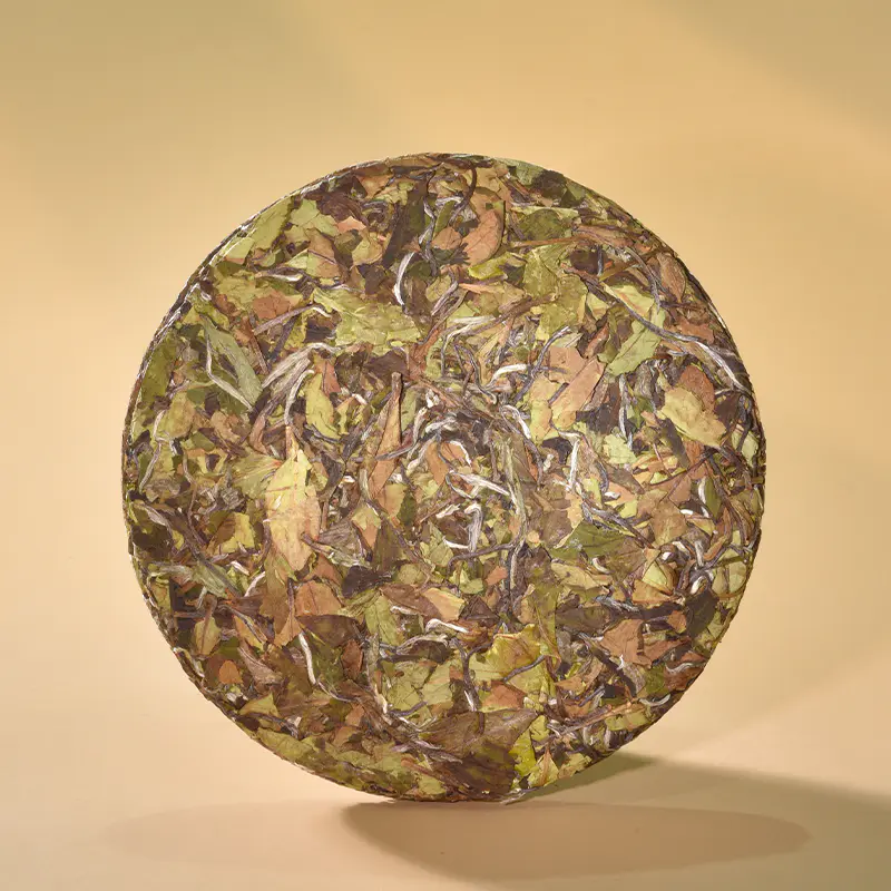 国之白茶 老树贡眉2023年一级贡眉福鼎白茶饼350克