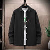搭配【新款DXC】大依优型大码翻领衬衫外套夹克加肥加大胖子上衣男士外套肥佬男装 商品缩略图0
