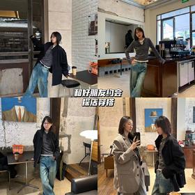 新品上身 | 混纱打底层次感叠穿来啦！搭浅色牛仔简约不简单💓！