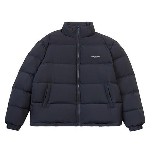 墙灰色正肩基础国标羽绒服黑灰基础款男女情侣款 商品图4