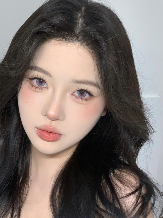 lunarcon 月抛 奶芙紫/奶芙蓝 渐变紫/渐变靛青 14.2mm 两片装 商品图3