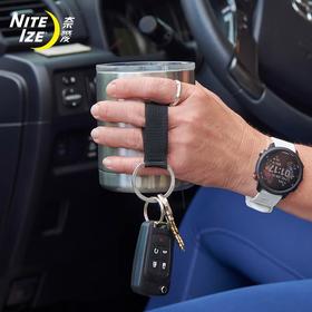 NiteIze美国奈爱O型钥匙扣不锈钢带织带快挂登山扣O字钥匙圈