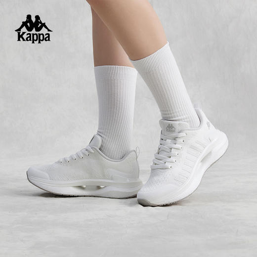 Kappa卡帕轻质跑鞋2024新款男女复古运动潮流跑鞋休闲鞋K0EX5MQ19 商品图0