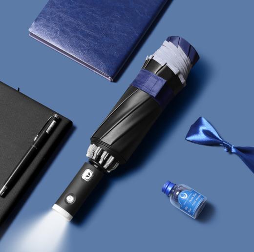 【一甩即干 黑胶防晒 LED照明】升级款全自动晴雨伞 商品图8