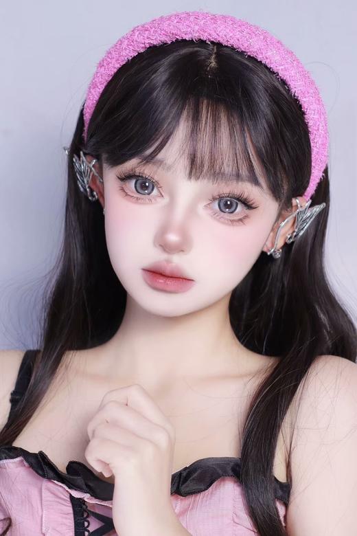 正品大直径年抛 Sheepcon月光小猫美瞳 直径14.5着色14.4 韩国 商品图2