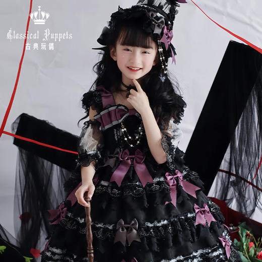【再贩，全款预售】童装 安东尼蛋糕日常OP 血誓/骸骨 古典玩偶 Lolita 商品图5