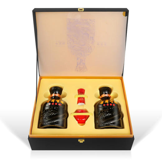 心选丨古井贡酒年份原浆50°500ml*2瓶 古8大礼盒 含步步高升酒具*1+1个礼袋  白酒 商品图1