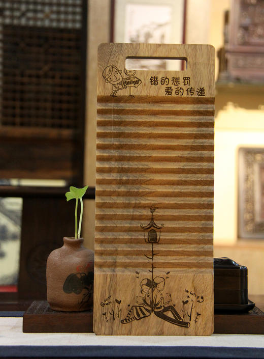 家规神器樟木搓衣板°大&小款 商品图5