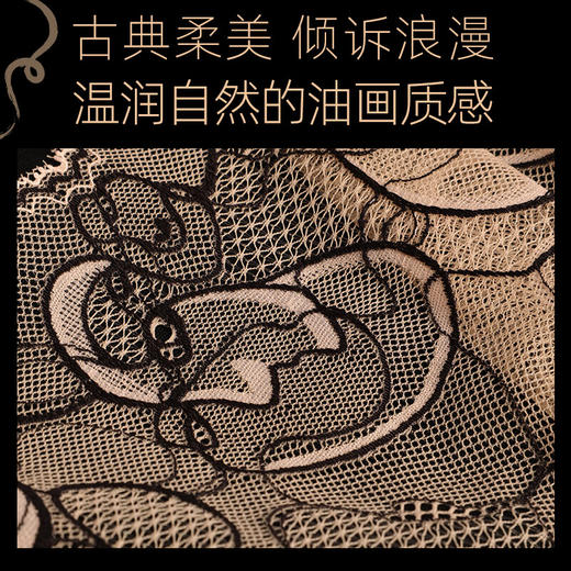好奇蜜斯性感内衣女美胸带调整型防下垂薄文胸罩套装大胸显小新款—凯蕊 商品图1