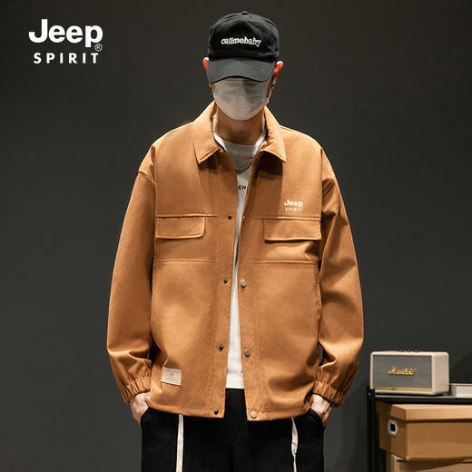 【硬挺有型 直发专柜款】Jeep Spirit重磅翻领夹克 商品图5