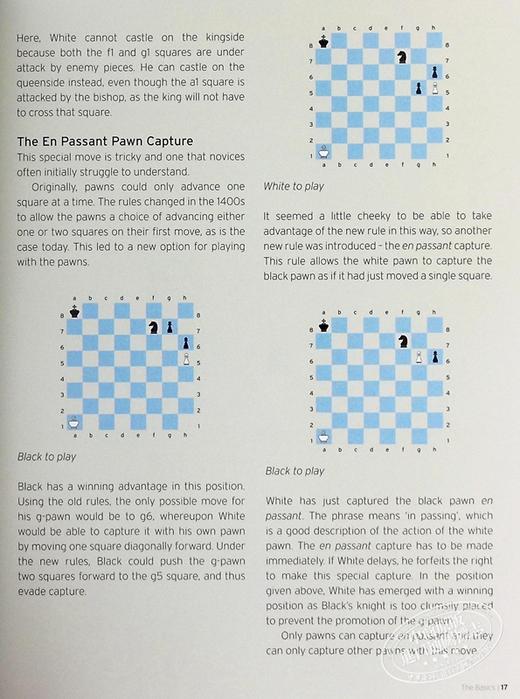 【中商原版】Batsford国际象棋 从初学者到赢家的棋步 技巧和策略 Batsfords Chess From Beginner to Winner 英文原版 Sean M 商品图8