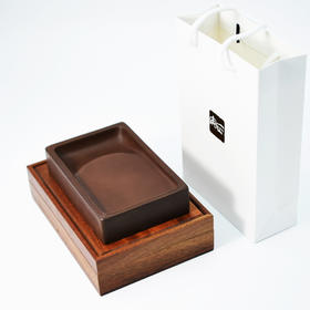 【伴手礼】仿古伴手砚大 | 6寸澄泥砚