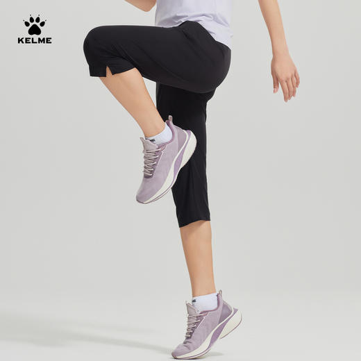 卡尔美夏季新款尽享自在系列女士梭织七分裤 商品图3