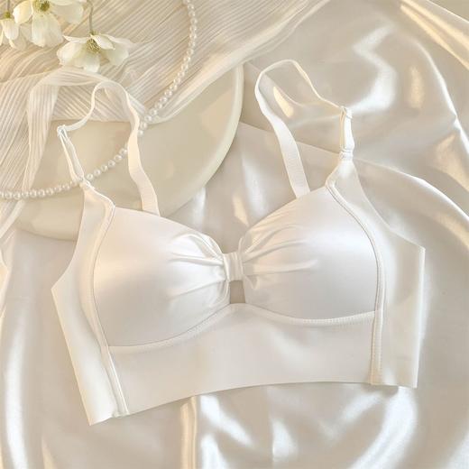 【香颂千金纯欲风 无钢圈胸罩内衣女】小胸聚拢 性感防下垂收副乳文胸 商品图6