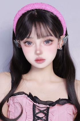 正品大直径年抛 Sheepcon月光小猫美瞳 直径14.5着色14.4 韩国