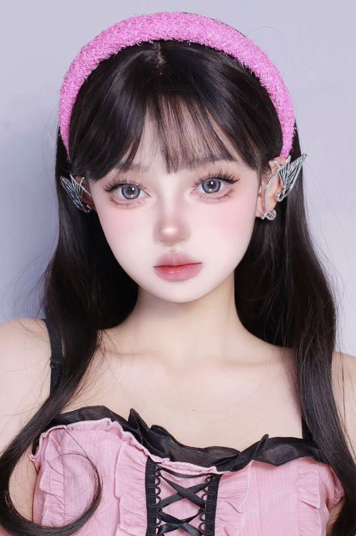 正品大直径年抛 Sheepcon月光小猫美瞳 直径14.5着色14.4 韩国 商品图0