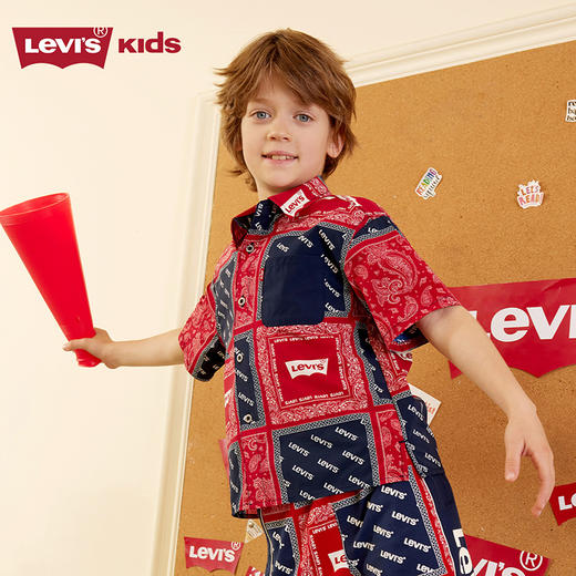 LEVIS 夏 大童小童 儿童童装衬衫 LVB-WT-K768 商品图5