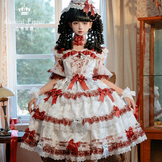 【再贩，全款预售】安东尼蛋糕日常OP 血誓/骸骨 古典玩偶 Lolita 商品图1