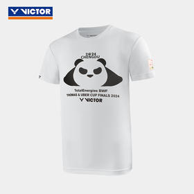 VICTOR威克多 汤尤杯纪念商品羽毛球服透气速干衣亲子同款针织运动T恤 T恤T-TUC2401 T-TUC2402