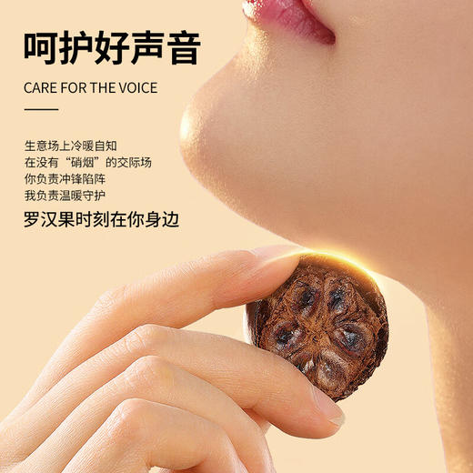 【正宗同仁堂品牌】北京同仁堂 罗汉果120g（6枚） 送礼盒 源自广西  果肉饱满 自然甘甜SY 商品图1