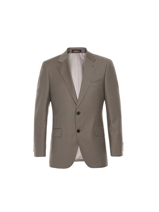 callisto咖啡色全羊毛西服 STBWJ055T 商品图6