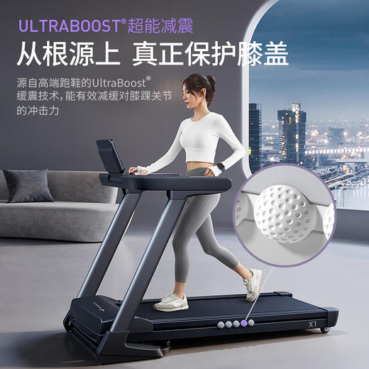 麦瑞克（MERACH）跑步机家庭用高端智能控速爬坡静音折叠健身房减震走步机 幻影X1 TOP新款/智能控速/18档坡度 商品图0