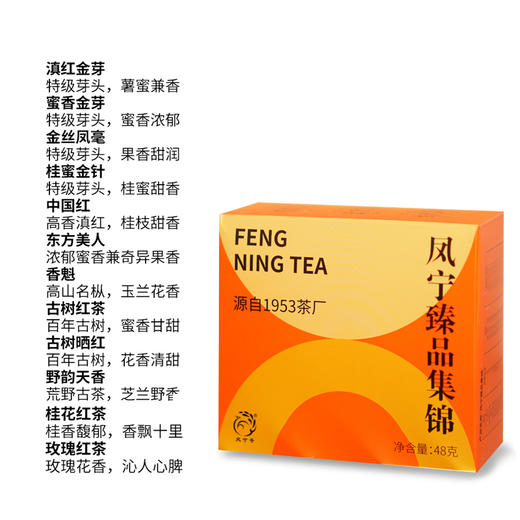 凤宁号 | 臻品茶集合12*4g（12泡） 商品图1