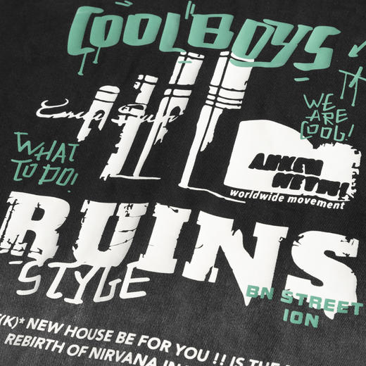 【断码清仓】HX 春秋季水洗牛仔衬衫式茄克衫外套S105411042101 商品图5