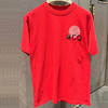 McQ 麦昆 女士徽标印花棉质圆领短袖T恤 红色 583305 ROJ14 6109 商品缩略图0