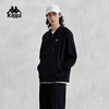 Kappa卡帕复古开身帽衫2024新款男凉感运动卫衣长袖外套K0E32MK02 商品缩略图0