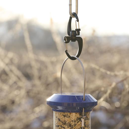 美国NiteIze奈爱不锈钢旋转8字扣登山扣多功能快挂钥匙卡扣 商品图2