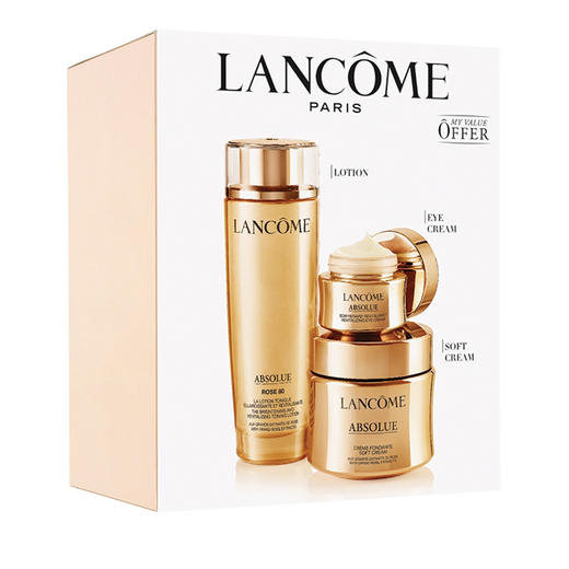 法国 LANCOME兰蔻 菁纯臻颜紧致3件套 套盒 （眼霜20ml+柔肤水150ml+轻盈面霜60ml） 商品图9