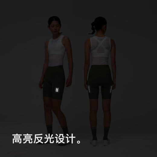 GRC桀骜无尽春夏新款骑行裤TECH系列透气反光骑行服无背带短裤女 商品图3