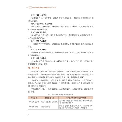 高校课程思政教学优秀案例系列/文思泽本:人文社科类/理思行健:理工农医类/浙江大学出版社 商品图2