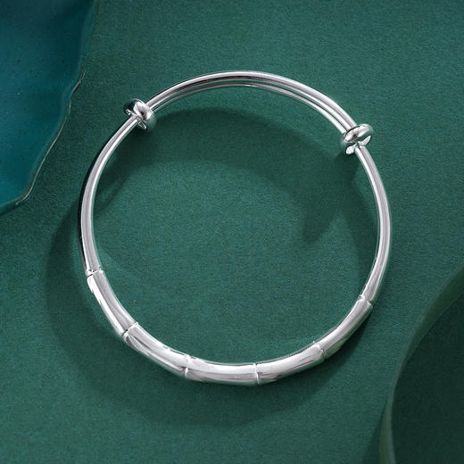 子佩集S999银【凌霜傲雨】童镯【ZAV060Y】2403 商品图2