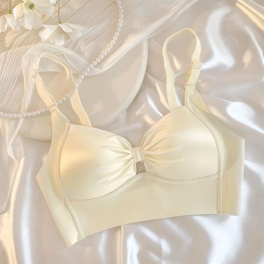 【香颂千金纯欲风 无钢圈胸罩内衣女】小胸聚拢 性感防下垂收副乳文胸 商品图5