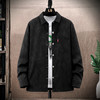 【新款DXC】大依优型大码翻领衬衫外套夹克加肥加大胖子上衣男士外套肥佬男装 商品缩略图2
